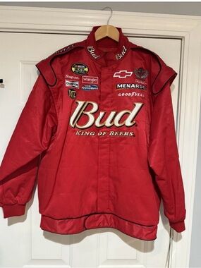 Chase Authentics Red Bud Racing Jacket with Embroidered Logos